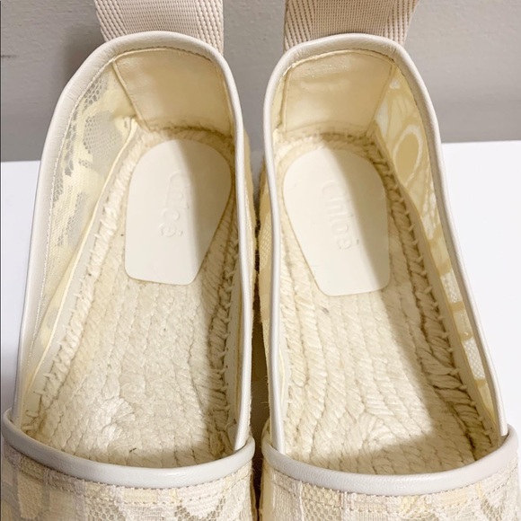 ✅SOLD✅NIB Chloe espadrilles 36 Mild Beige - Picture 4 of 5